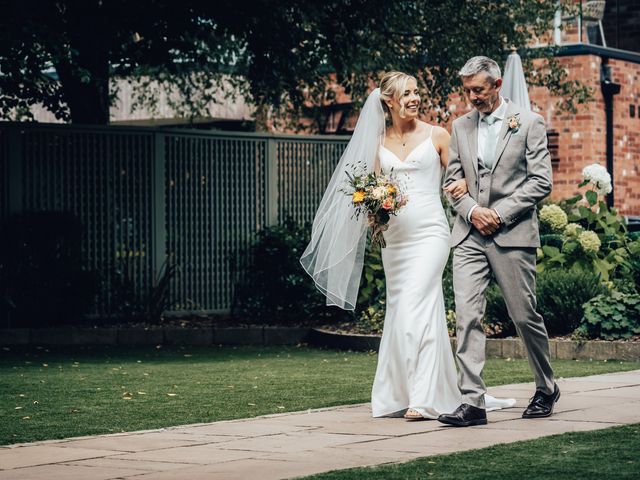 Louis and Molly's Wedding in Nr Stone, Staffordshire 6