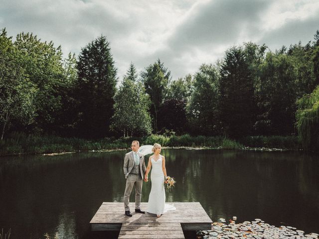 Louis and Molly's Wedding in Nr Stone, Staffordshire 29