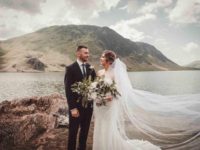 Liam and Celina&apos;s Wedding in Lake District , Cumbria 21