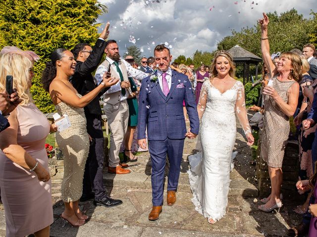 Dave and Cat&apos;s Wedding in Clitheroe, Lancashire 28