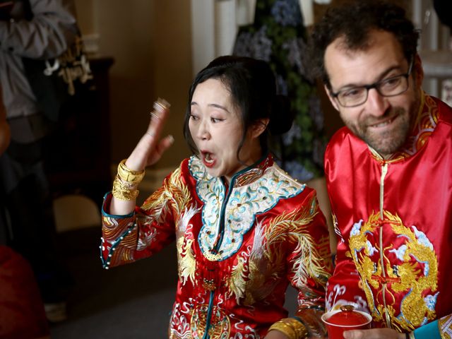 Dan and Yuna's Wedding in Hazlewood, North Yorkshire 8