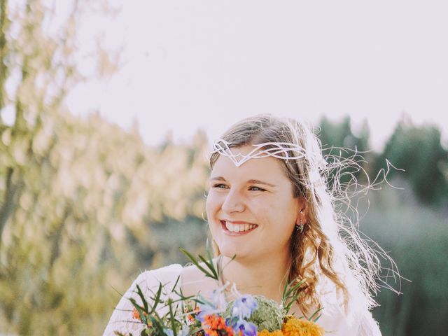 Rob and Margot's Wedding in Kielder Water, Northumberland 8