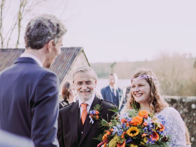 Rob and Margot's Wedding in Kielder Water, Northumberland 12