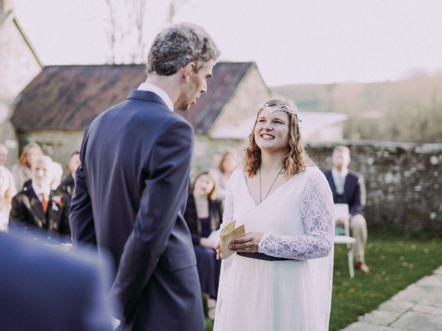 Rob and Margot's Wedding in Kielder Water, Northumberland 14