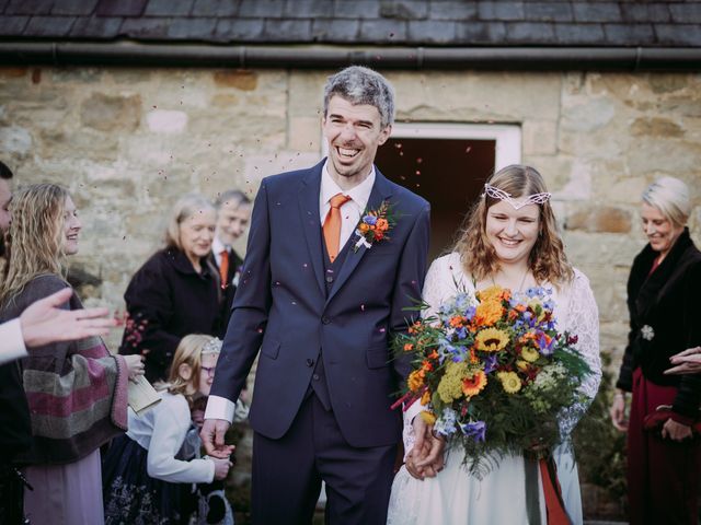 Rob and Margot's Wedding in Kielder Water, Northumberland 15