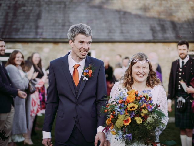 Rob and Margot's Wedding in Kielder Water, Northumberland 17