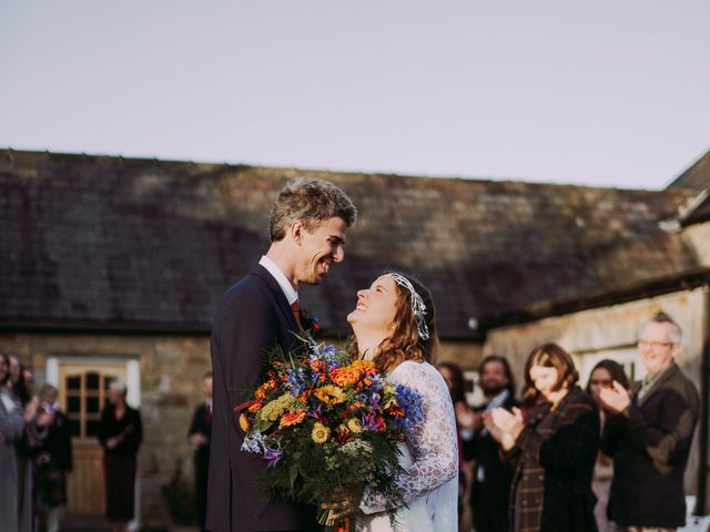 Rob and Margot's Wedding in Kielder Water, Northumberland 20