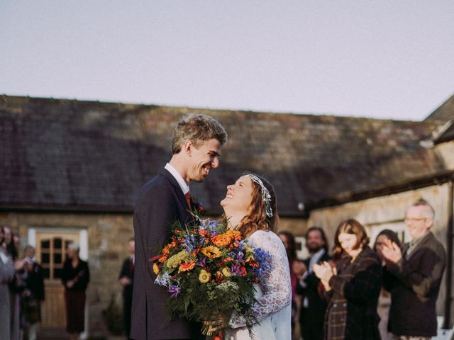 Rob and Margot's Wedding in Kielder Water, Northumberland 21