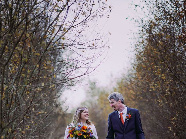 Rob and Margot's Wedding in Kielder Water, Northumberland 33