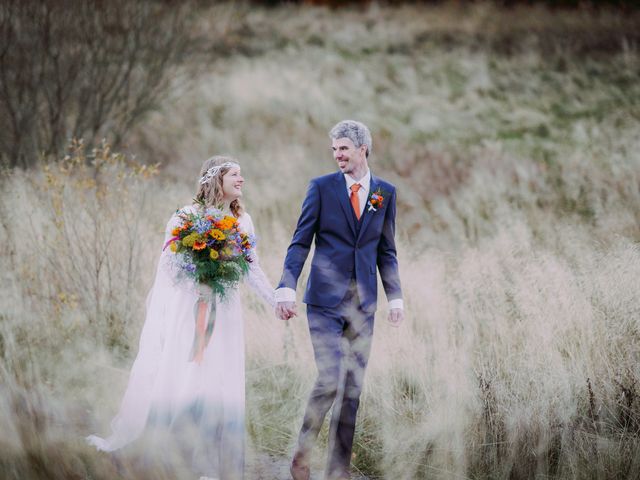 Rob and Margot's Wedding in Kielder Water, Northumberland 36