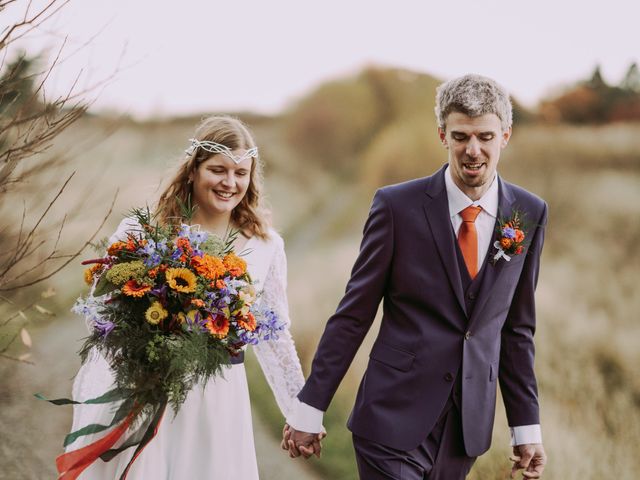 Rob and Margot's Wedding in Kielder Water, Northumberland 39