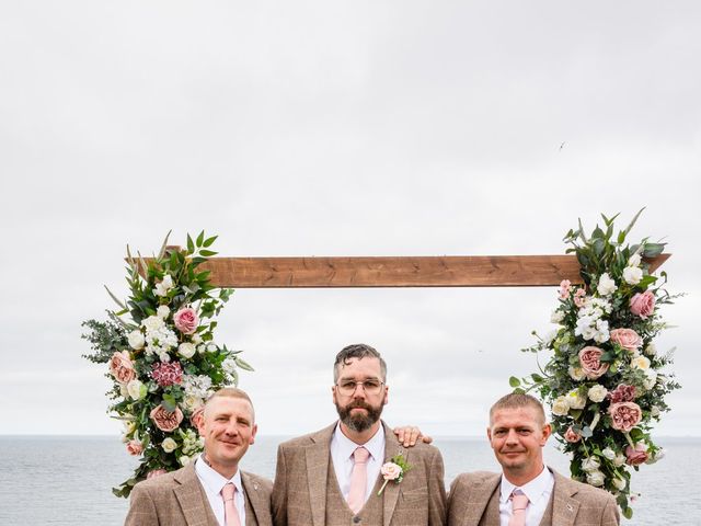 Lucy and Phil's Wedding in Newquay, Cornwall 3