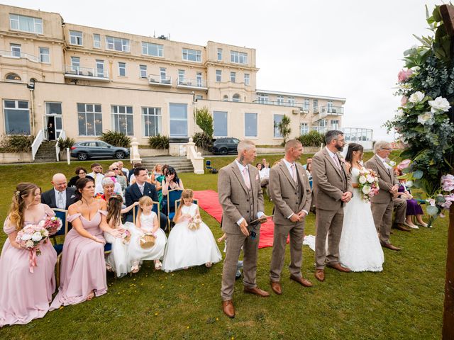Lucy and Phil's Wedding in Newquay, Cornwall 15