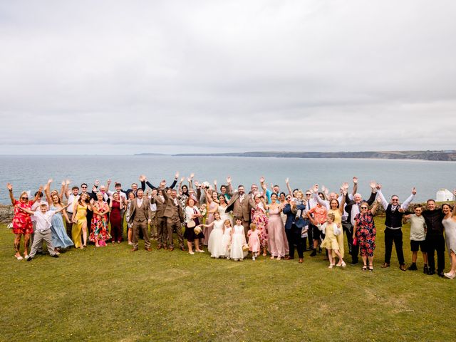 Lucy and Phil's Wedding in Newquay, Cornwall 25