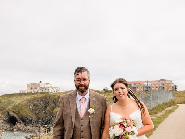 Lucy and Phil's Wedding in Newquay, Cornwall 29