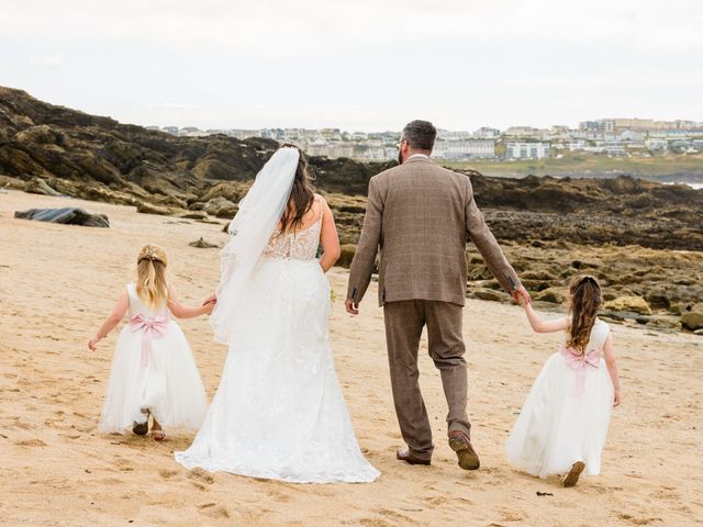 Lucy and Phil's Wedding in Newquay, Cornwall 31