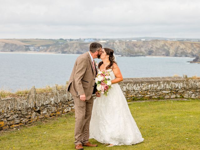 Lucy and Phil's Wedding in Newquay, Cornwall 43