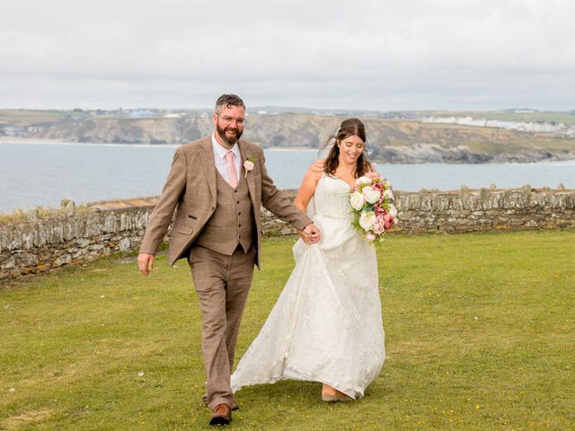 Lucy and Phil's Wedding in Newquay, Cornwall 44