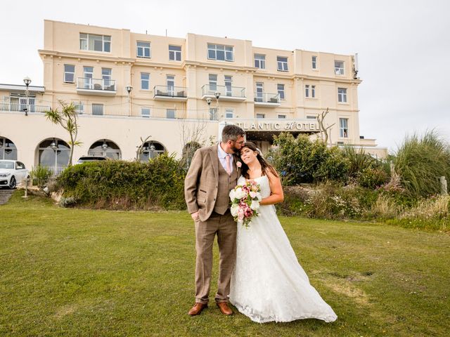 Lucy and Phil's Wedding in Newquay, Cornwall 45