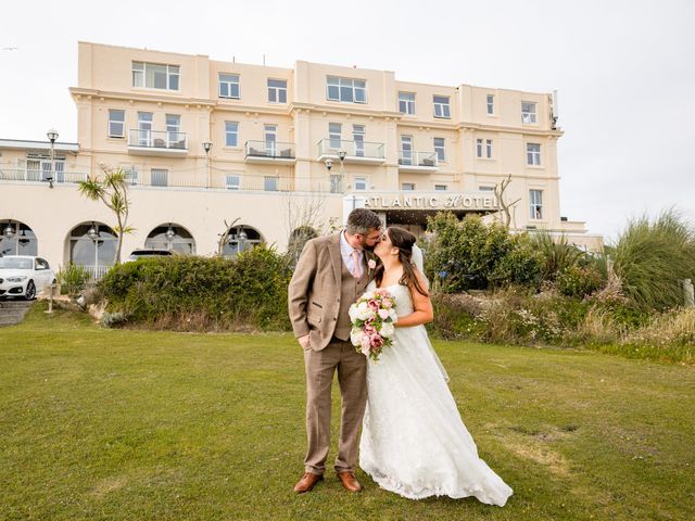 Lucy and Phil's Wedding in Newquay, Cornwall 46