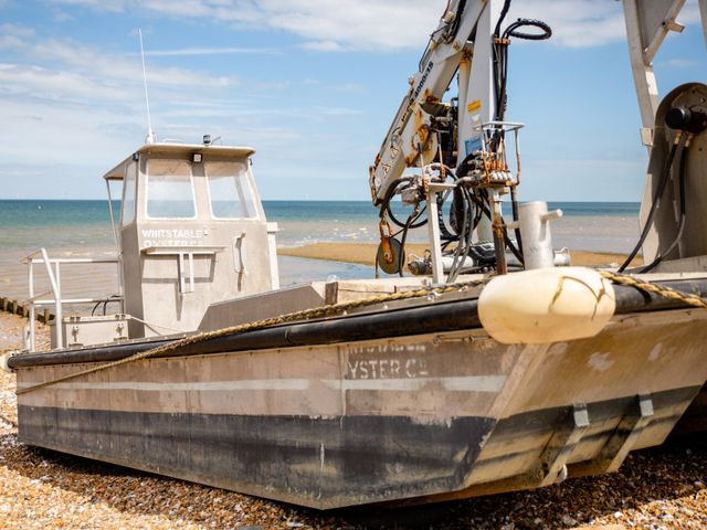 Phillip and Lucy's Wedding in Whitstable, Kent 1