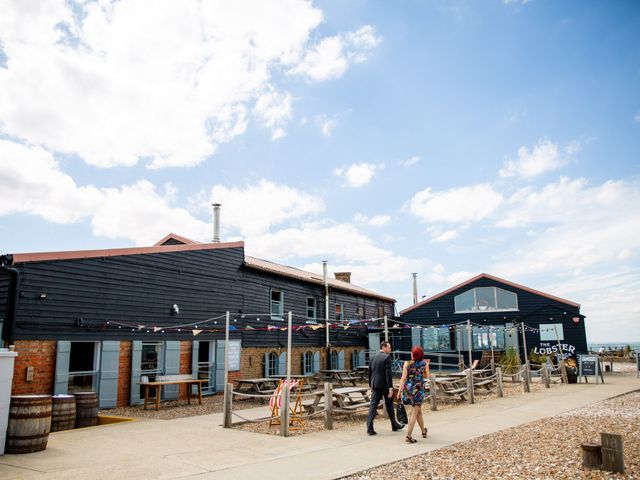 Phillip and Lucy's Wedding in Whitstable, Kent 2