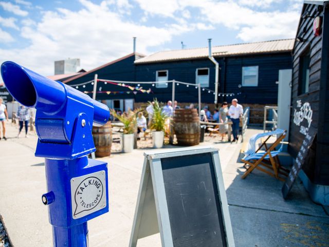 Phillip and Lucy's Wedding in Whitstable, Kent 5