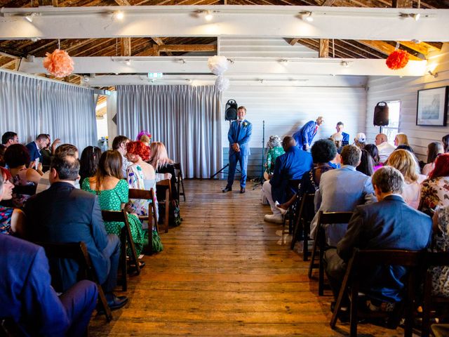 Phillip and Lucy's Wedding in Whitstable, Kent 7