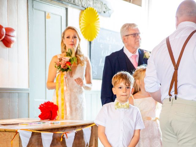 Phillip and Lucy's Wedding in Whitstable, Kent 10