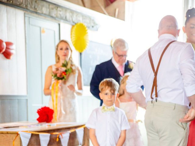 Phillip and Lucy's Wedding in Whitstable, Kent 11