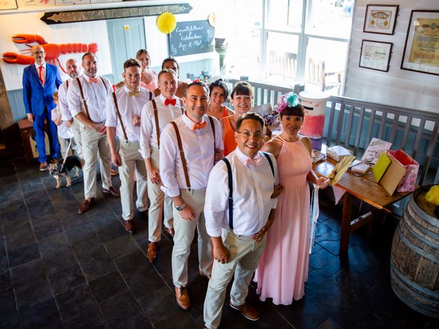 Phillip and Lucy's Wedding in Whitstable, Kent 13