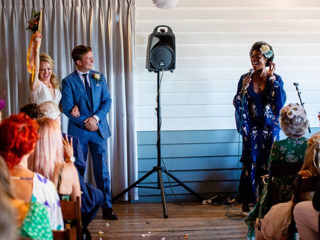 Phillip and Lucy's Wedding in Whitstable, Kent 24