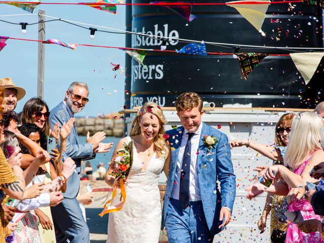Phillip and Lucy's Wedding in Whitstable, Kent 25