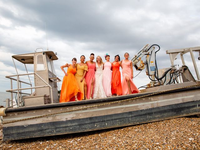 Phillip and Lucy's Wedding in Whitstable, Kent 33