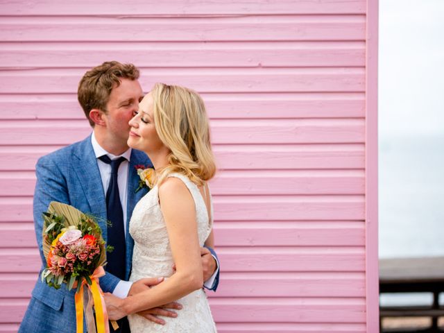 Phillip and Lucy's Wedding in Whitstable, Kent 43