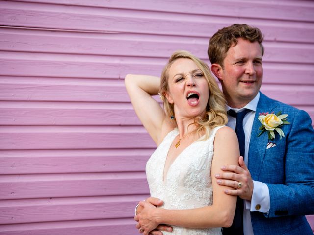 Phillip and Lucy's Wedding in Whitstable, Kent 44