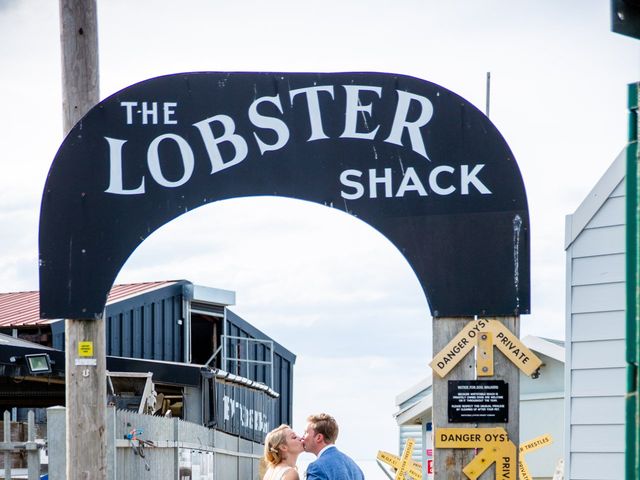 Phillip and Lucy's Wedding in Whitstable, Kent 45