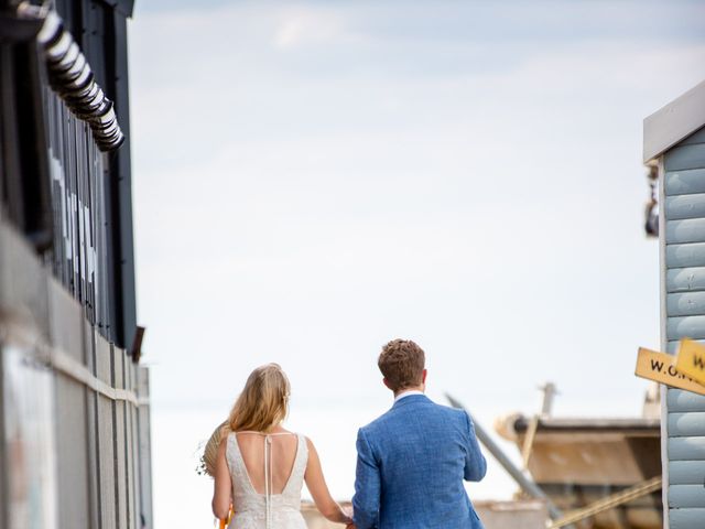 Phillip and Lucy's Wedding in Whitstable, Kent 46