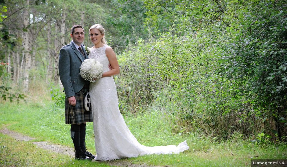Lee and Sarah's Wedding in by Banchory, Aberdeen & Deeside