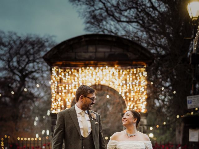 Daniel and Lesley's Wedding in Hexham, Northumberland 13