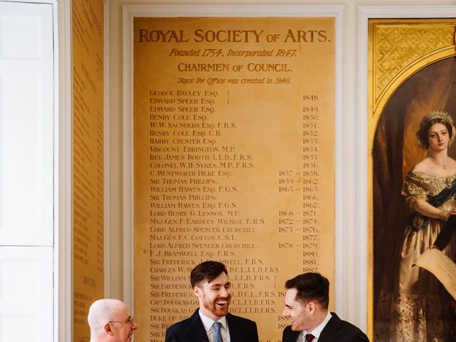 Matthew and Sarah's Wedding in Central London, South West London 4
