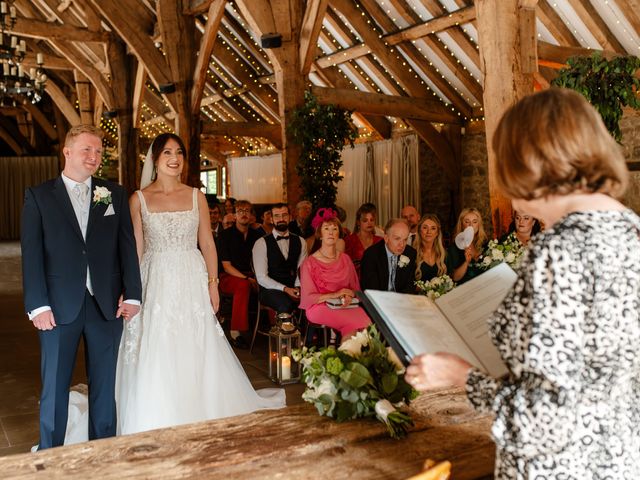 George and Parisa's Wedding in Bolton Abbey, North Yorkshire 27