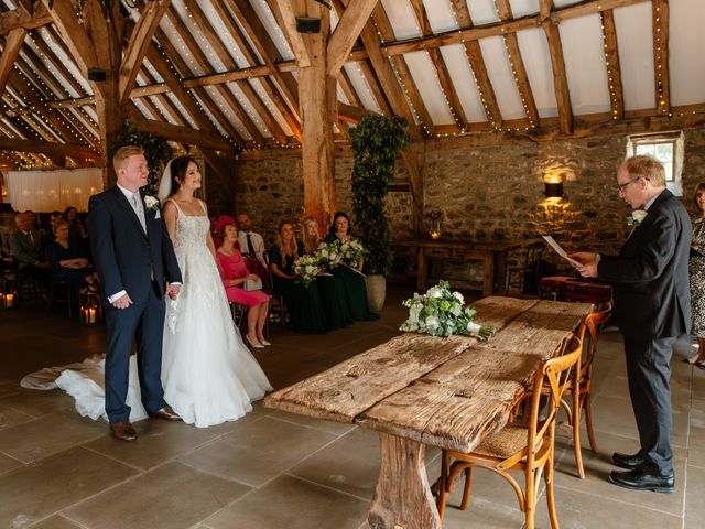 George and Parisa's Wedding in Bolton Abbey, North Yorkshire 29