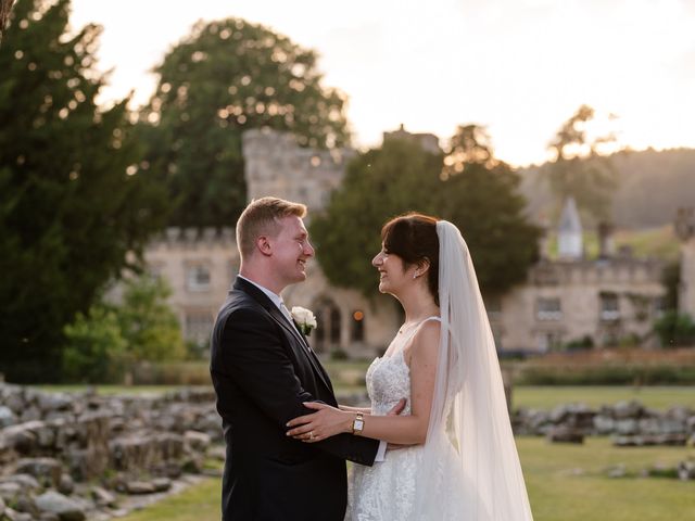 George and Parisa's Wedding in Bolton Abbey, North Yorkshire 76