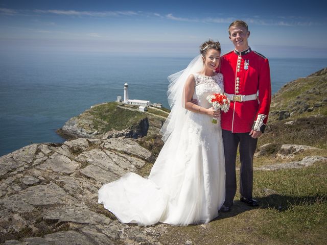 Joseph and Angharad&apos;s Wedding in Holyhead, Isle of Anglesey 18
