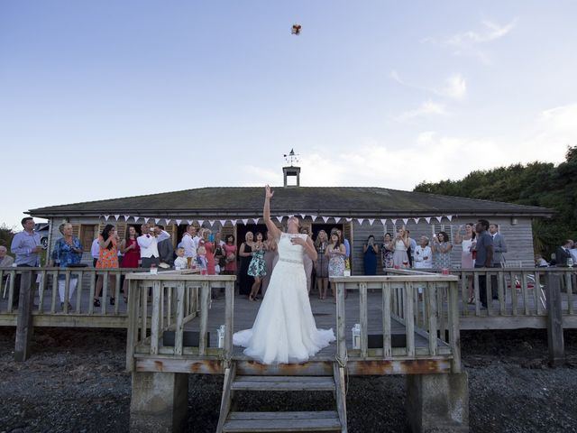Joseph and Angharad&apos;s Wedding in Holyhead, Isle of Anglesey 34