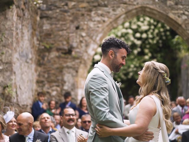 Joseph and Katrin&apos;s Wedding in Haverfordwest, Pembrokeshire 3