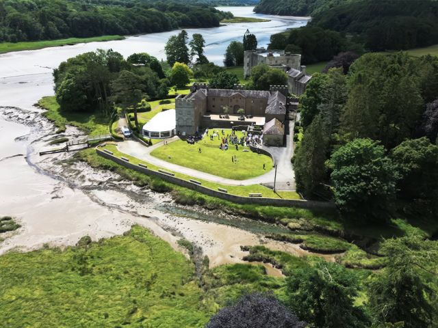 Joseph and Katrin&apos;s Wedding in Haverfordwest, Pembrokeshire 13