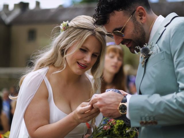 Joseph and Katrin&apos;s Wedding in Haverfordwest, Pembrokeshire 17