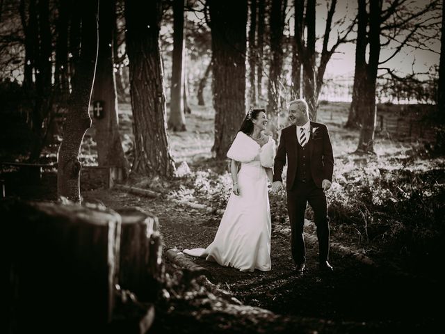 Brin and Sue's Wedding in Haydon Bridge, Northumberland 17